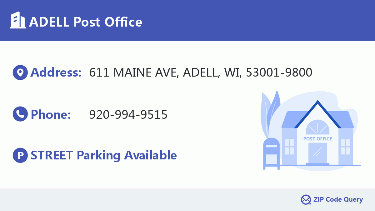 Post Office:ADELL