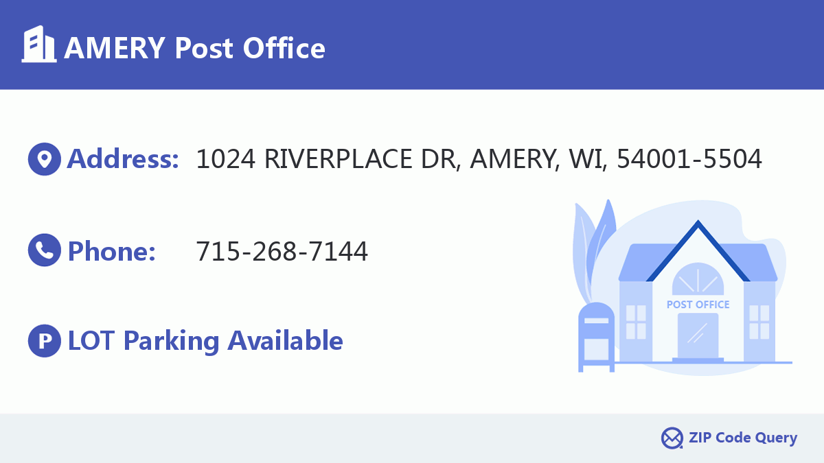 Post Office:AMERY