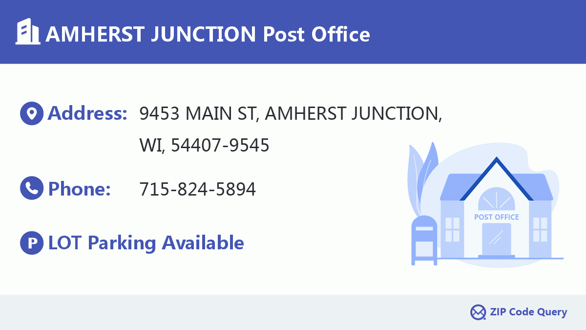 Post Office:AMHERST JUNCTION