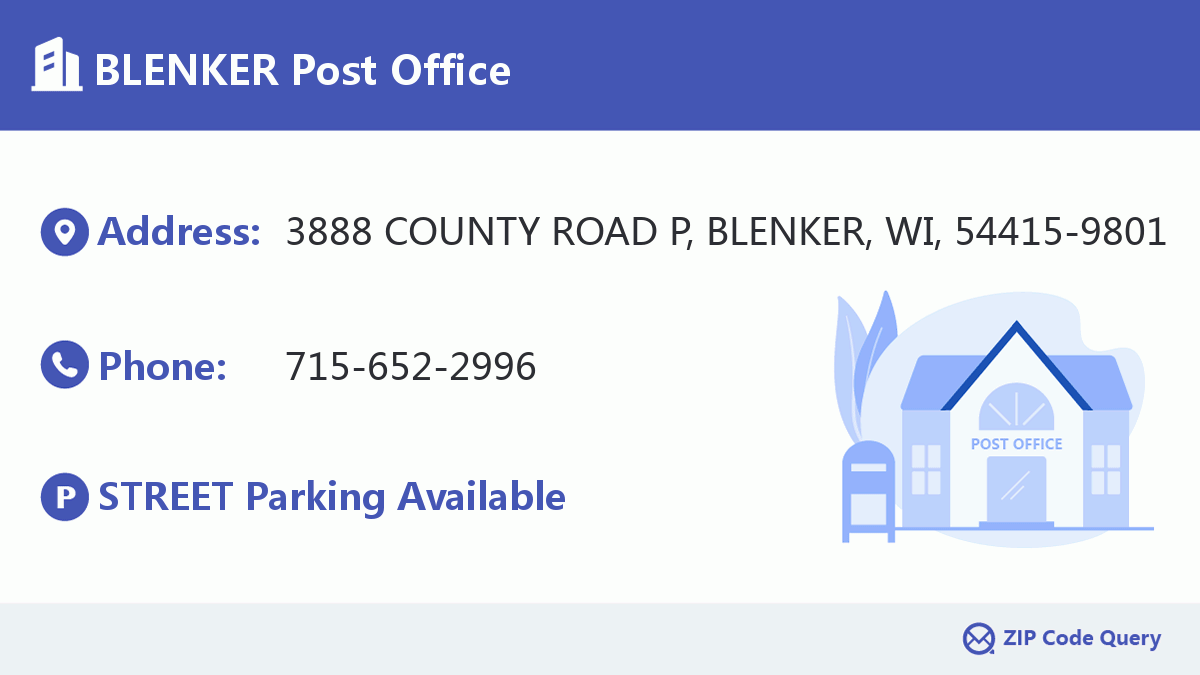 Post Office:BLENKER