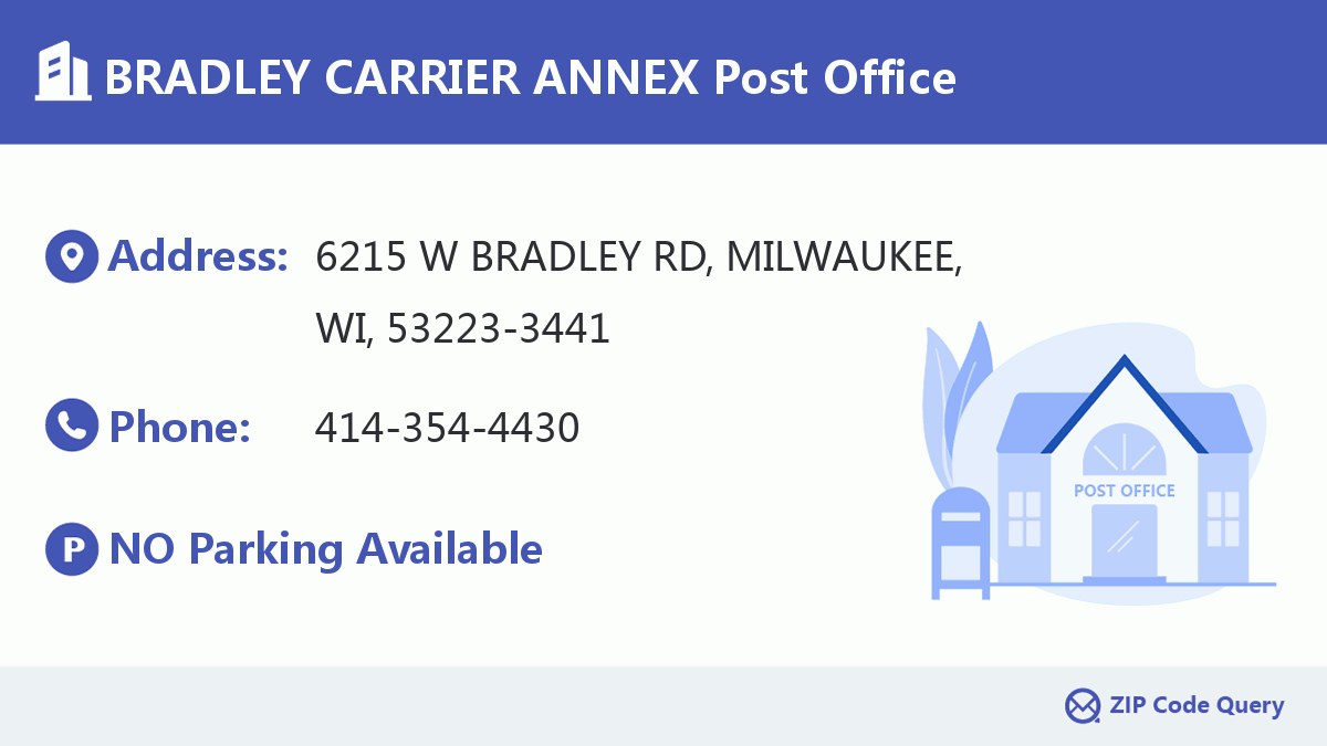 Post Office:BRADLEY CARRIER ANNEX
