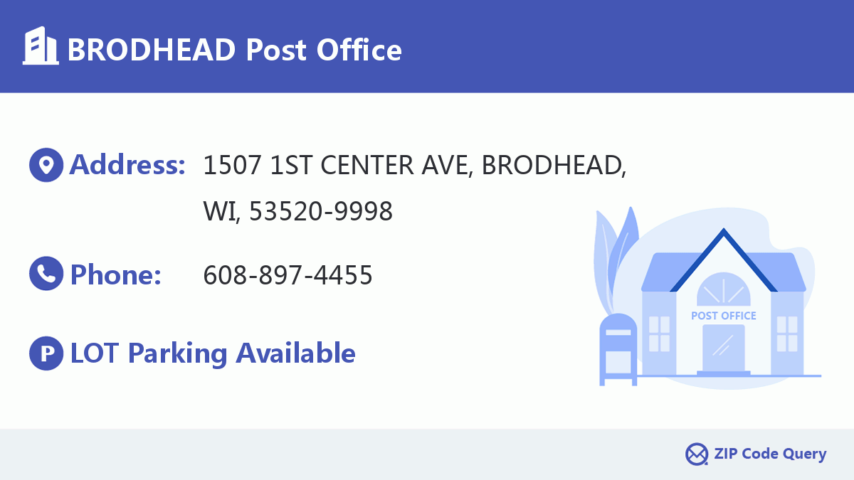 Post Office:BRODHEAD