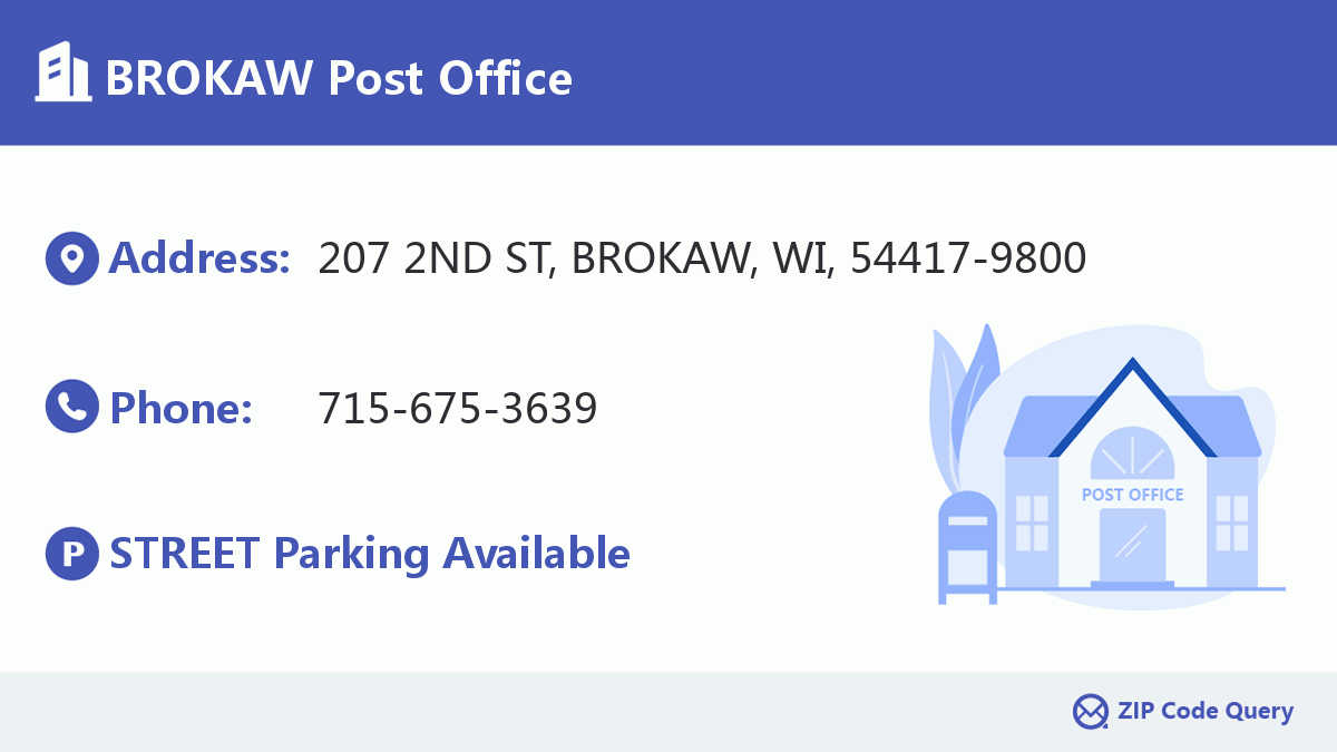 Post Office:BROKAW