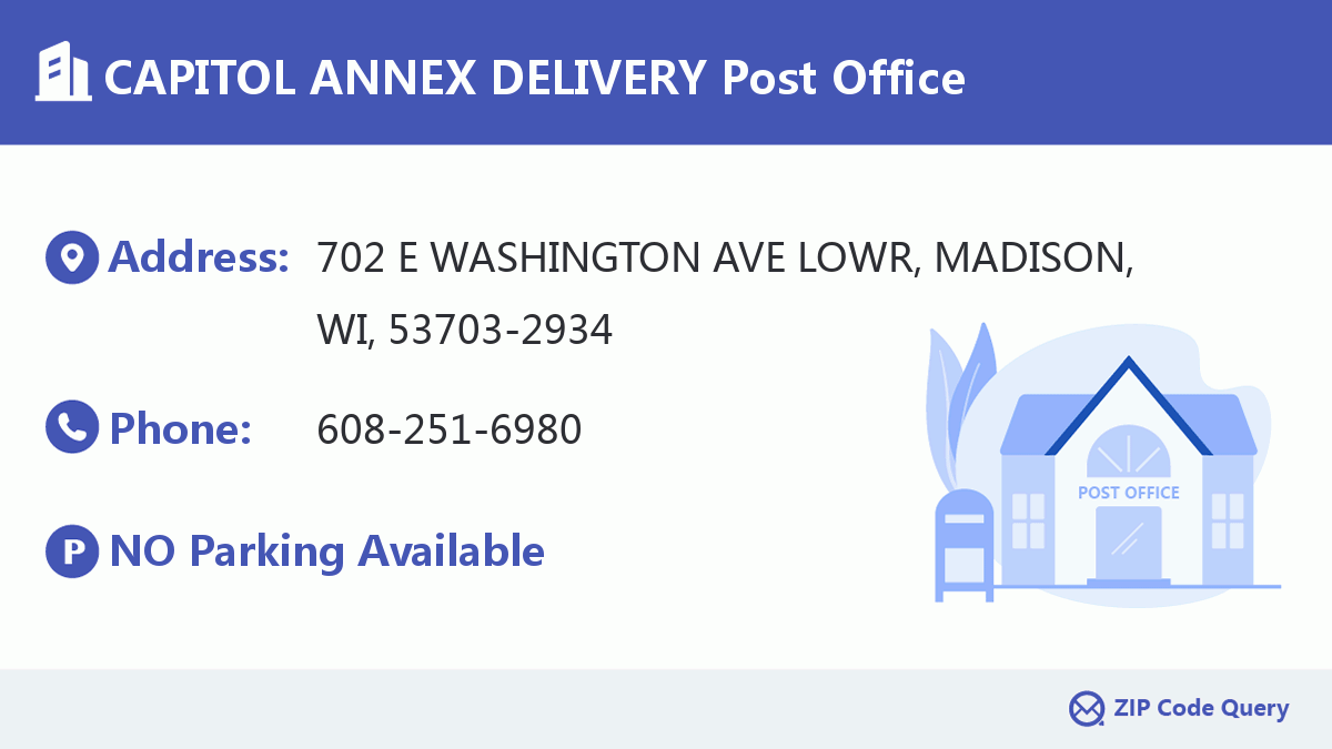 Post Office:CAPITOL ANNEX DELIVERY