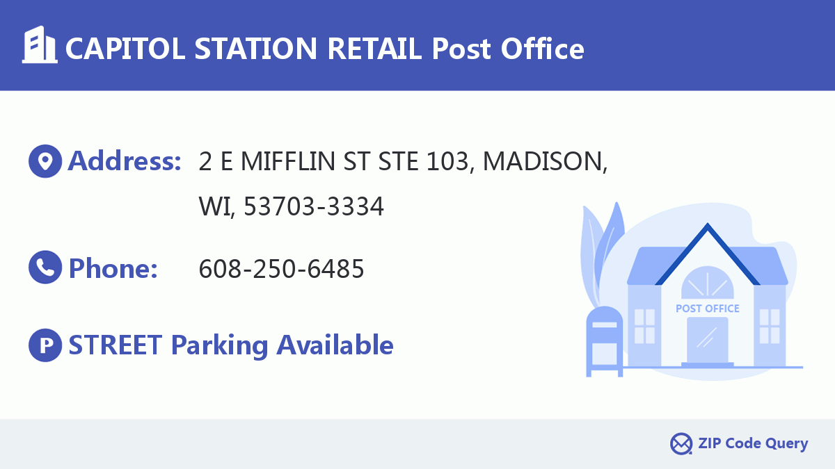 Post Office:CAPITOL STATION RETAIL