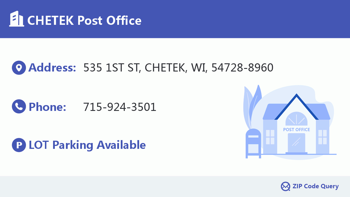 Post Office:CHETEK