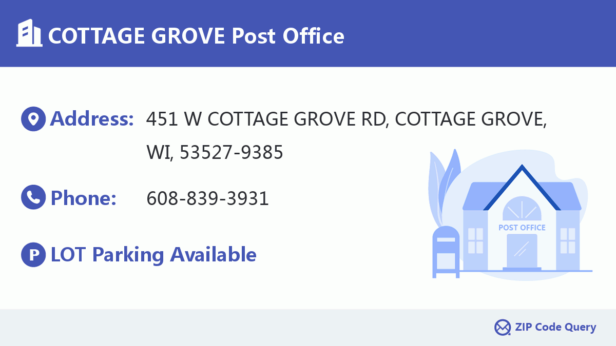 Post Office:COTTAGE GROVE