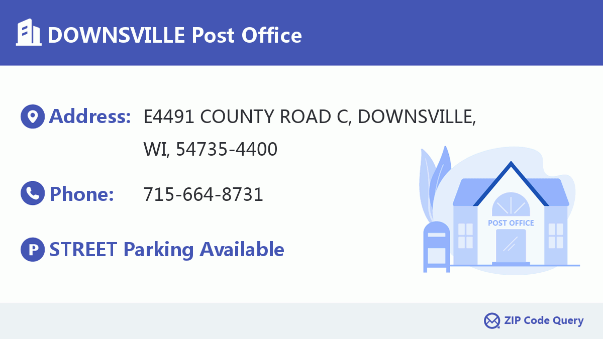 Post Office:DOWNSVILLE