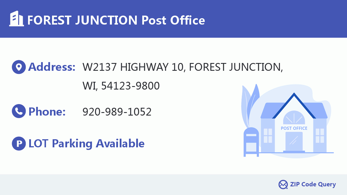 Post Office:FOREST JUNCTION