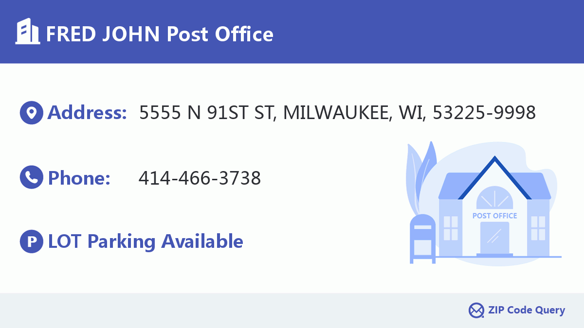 Post Office:FRED JOHN