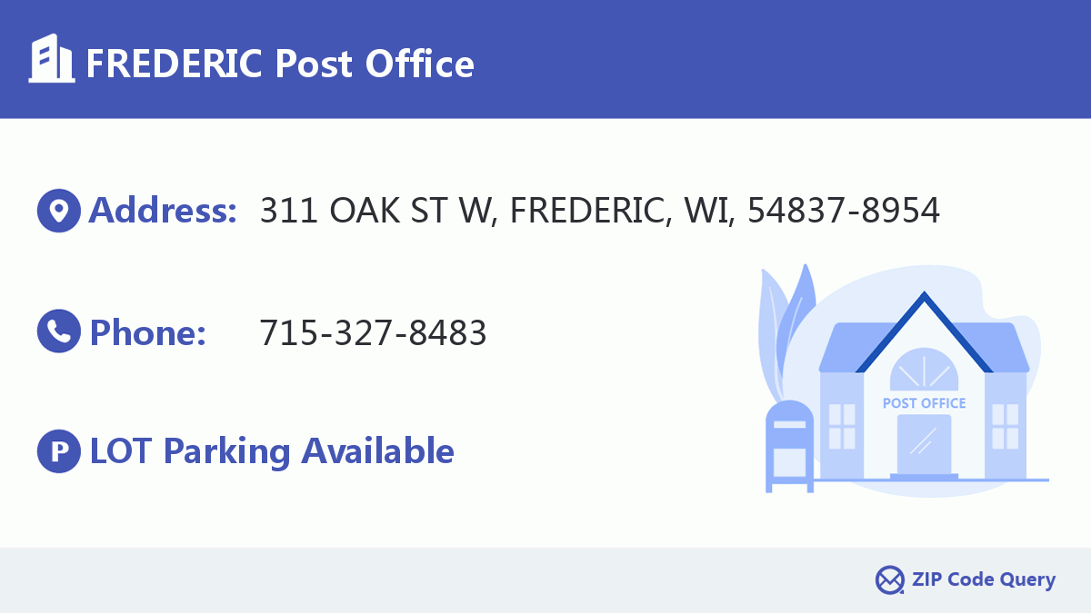 Post Office:FREDERIC