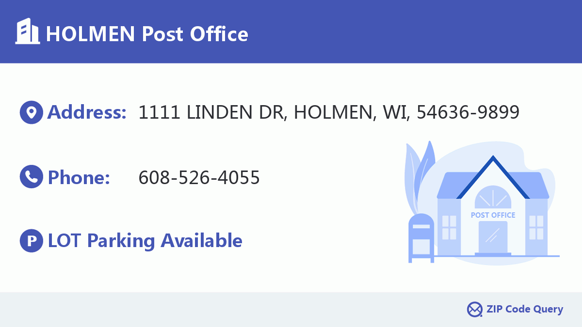 Post Office:HOLMEN