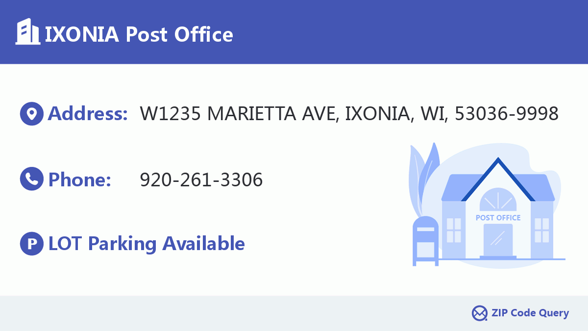 Post Office:IXONIA