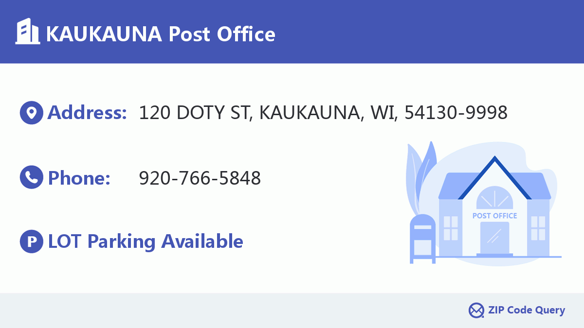 Post Office:KAUKAUNA