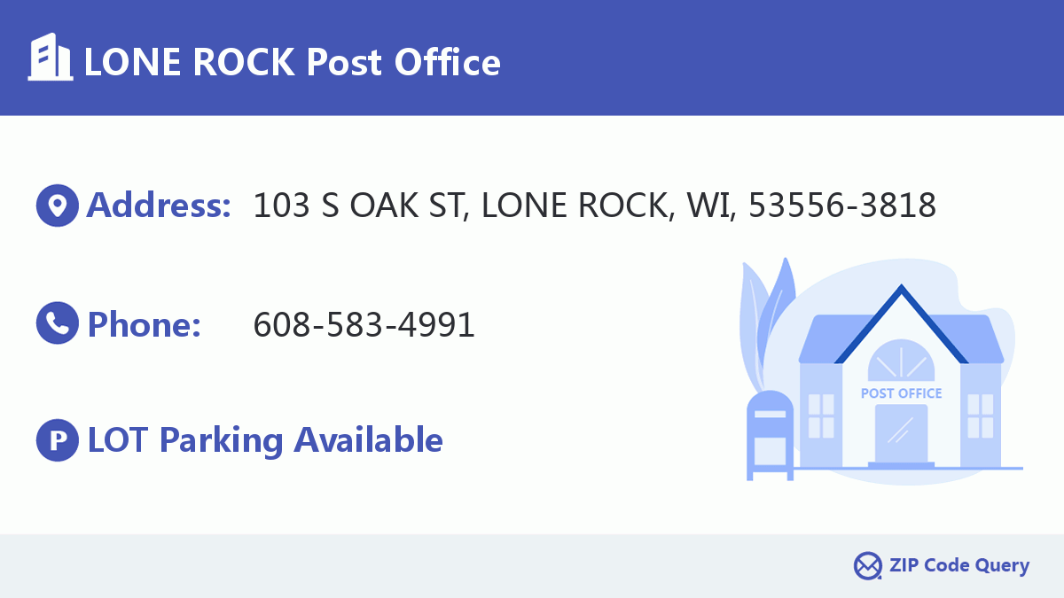 Post Office:LONE ROCK