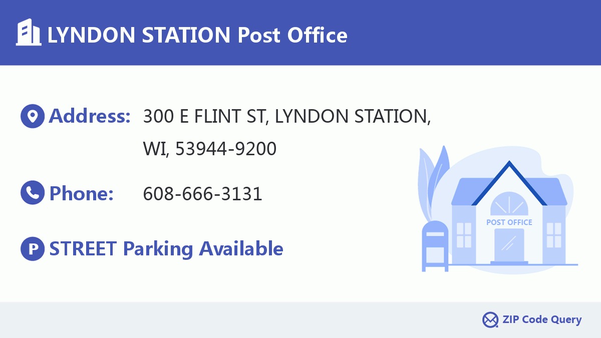 Post Office:LYNDON STATION