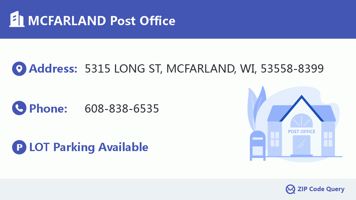 Post Office:MCFARLAND