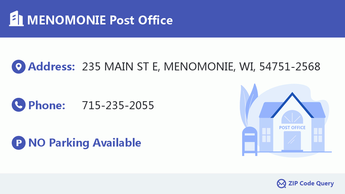 Post Office:MENOMONIE