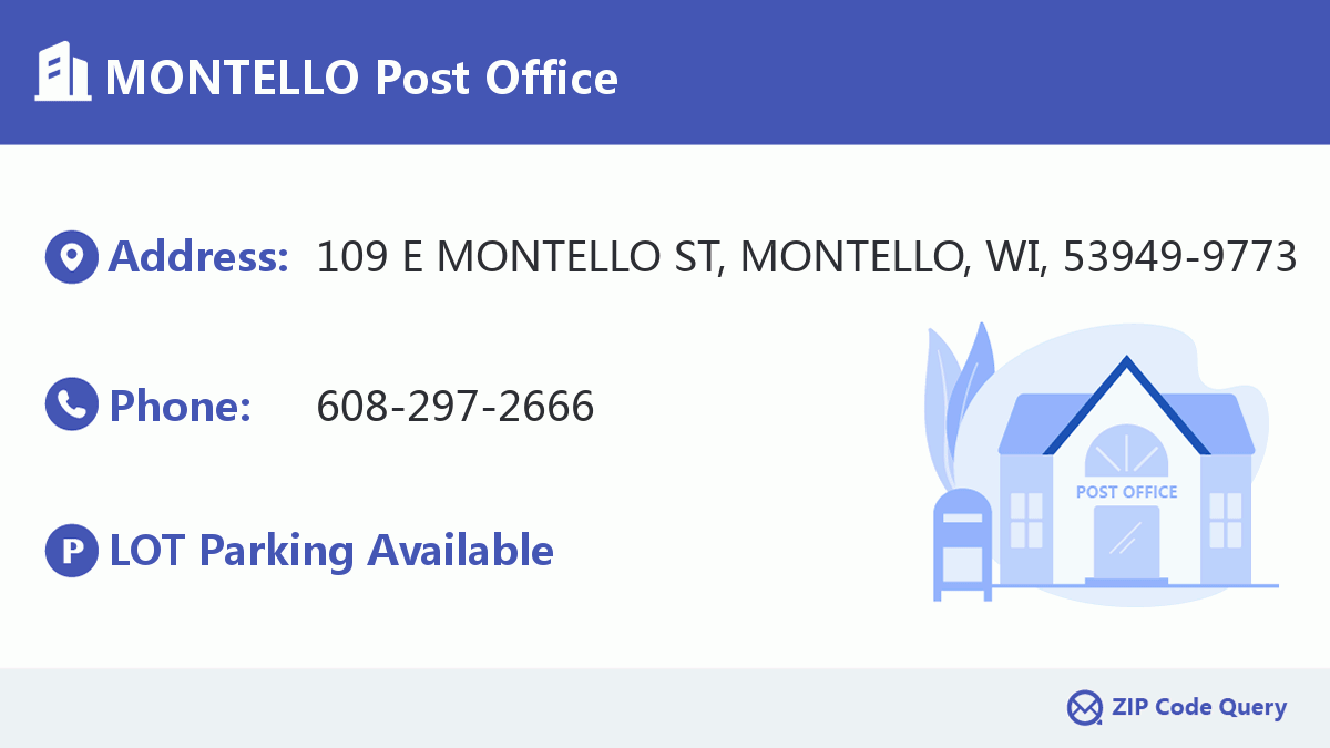 Post Office:MONTELLO