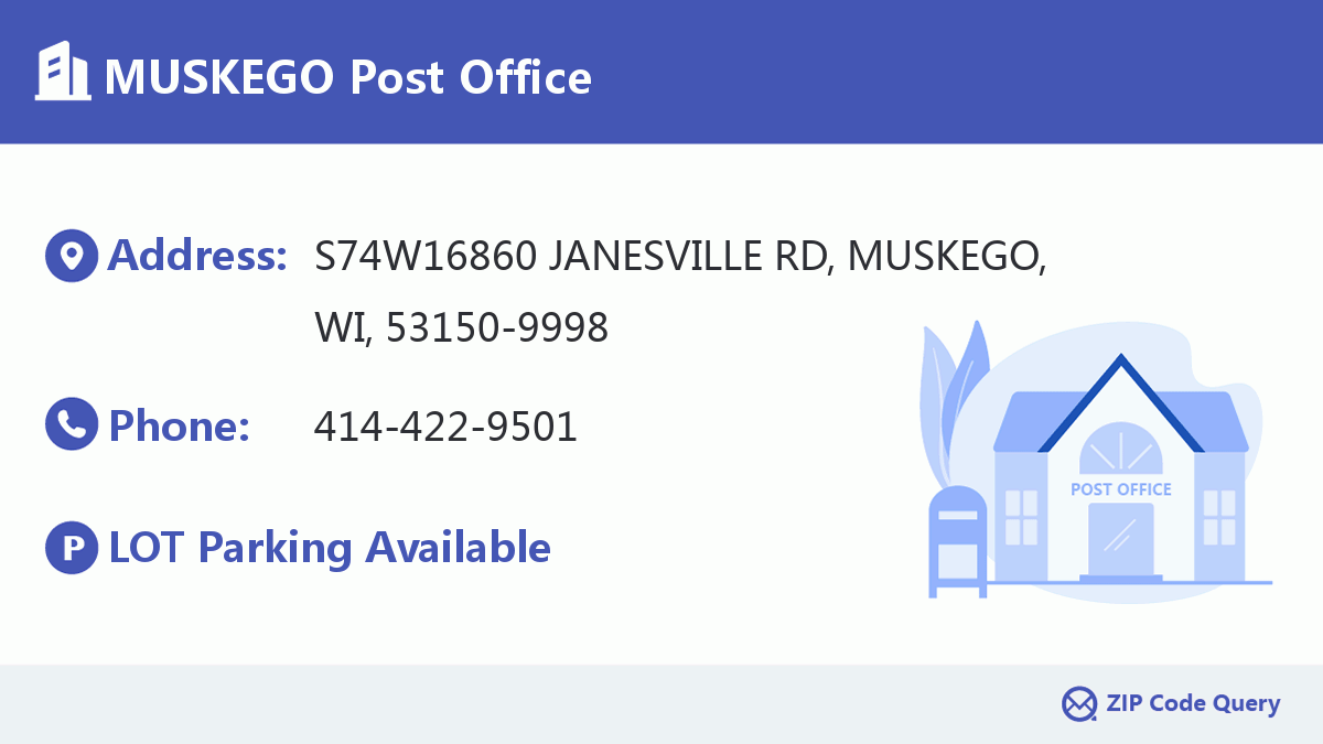Post Office:MUSKEGO