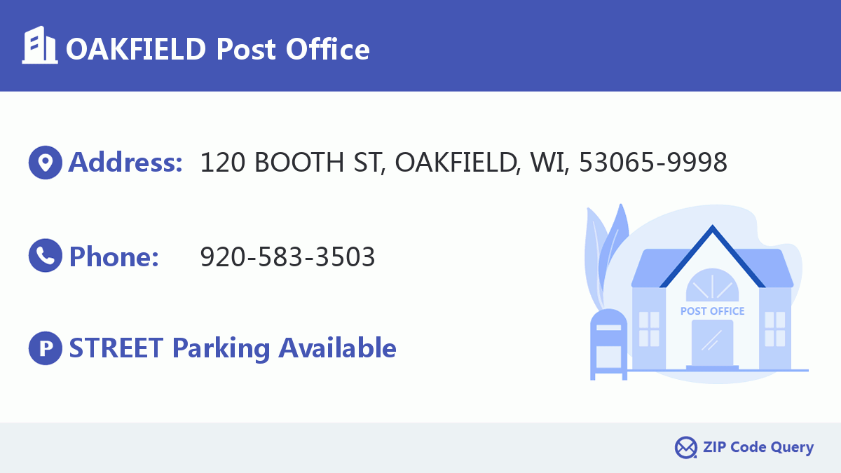 Post Office:OAKFIELD