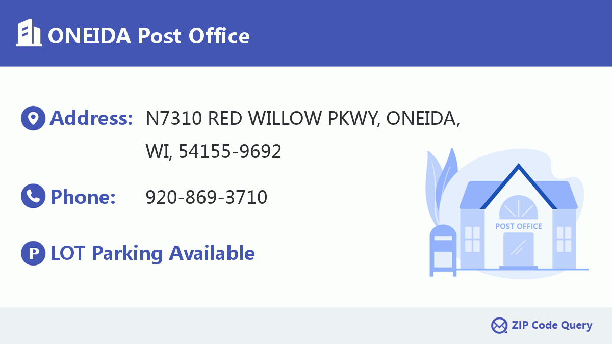 Post Office:ONEIDA