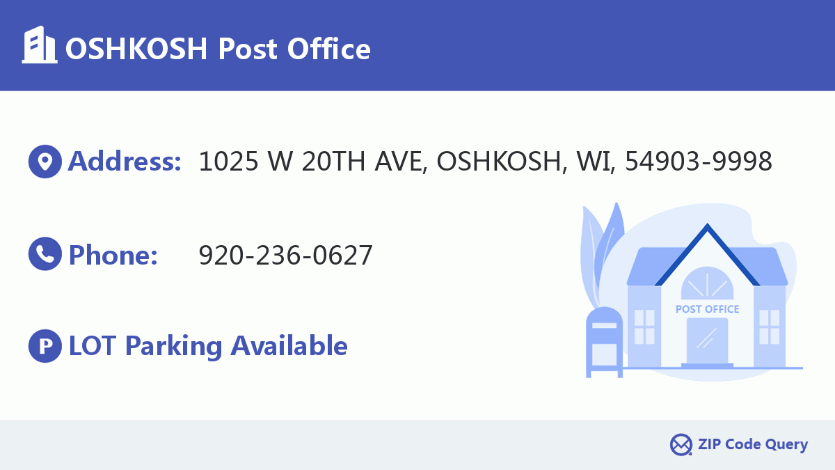 Post Office:OSHKOSH