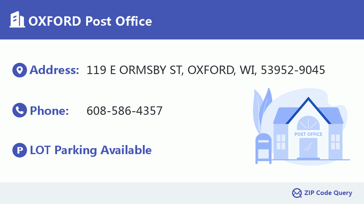 Post Office:OXFORD