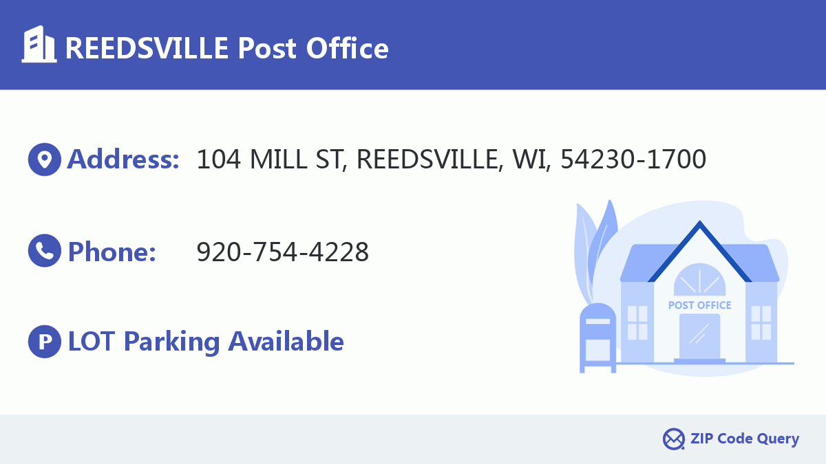 Post Office:REEDSVILLE