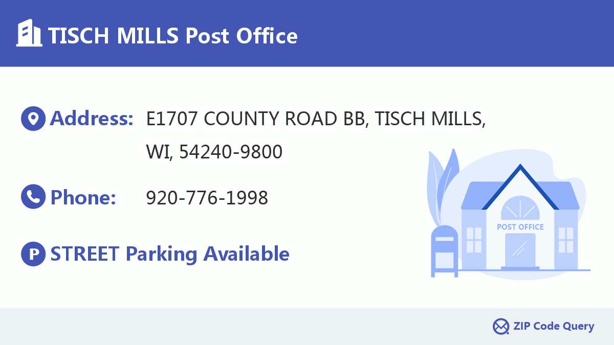 Post Office:TISCH MILLS